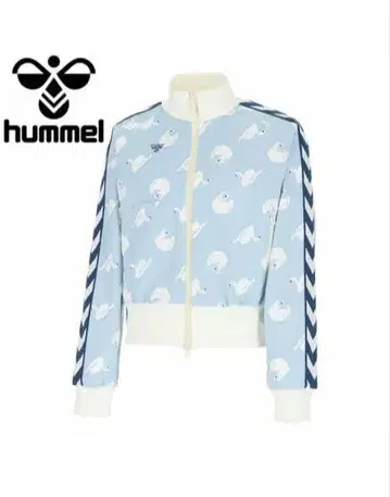 험멜 hummel PLAY 트랙 자켓 스완 패턴