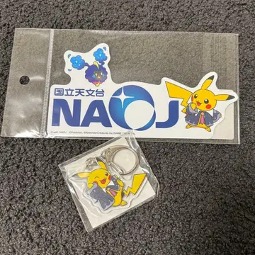 포켓몬 천문대 아크릴 키링 대형 스티커