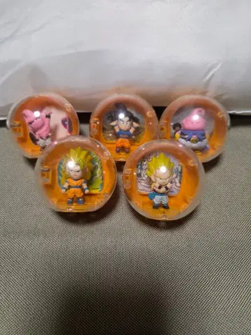 드래곤볼 피규어 5체 세트
