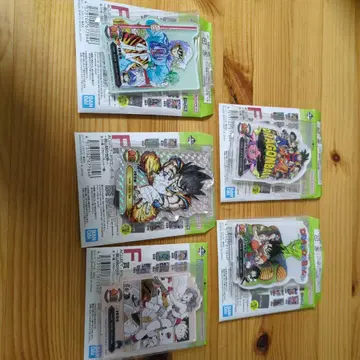 제일복권 드래곤볼 ACLLECT 시크릿 외 4종 F상