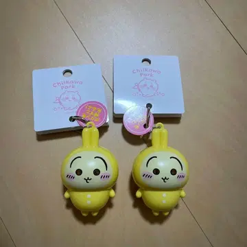 치이카와 파크 라이트 키링 파자마 토끼 2개