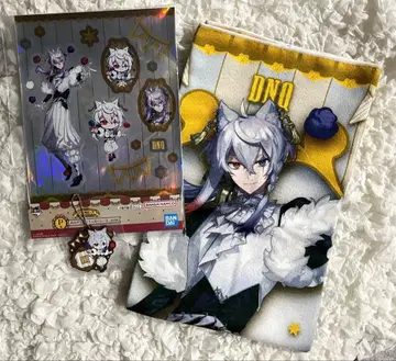 컬러풀 피치 돗누쿠 제일복권 3종 세트 키링, 타월, 스티커