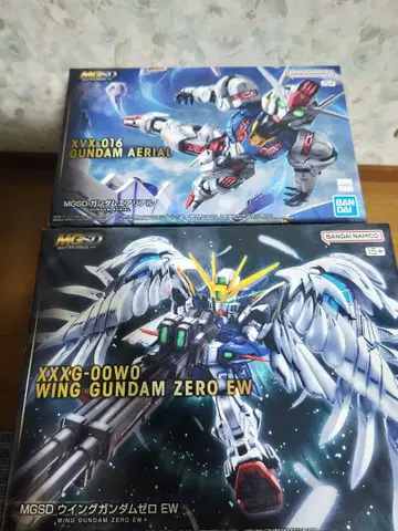 MGSD 윙건담 제로 EW MGSD 건담 에어리얼 종합 세트