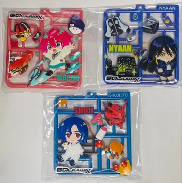 플랫 컬렉션 기동전사 건담 GQuuuuuuX 3점 세트