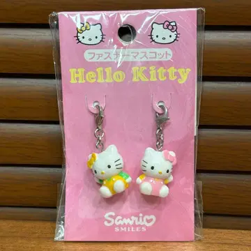 새상품 헬로키티 지퍼 마스코트 키티 미미