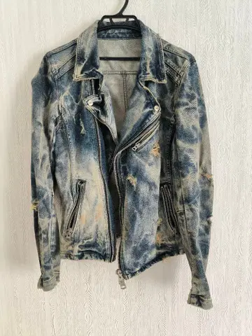 CIVARIZE 데님 블루 라이더 자켓