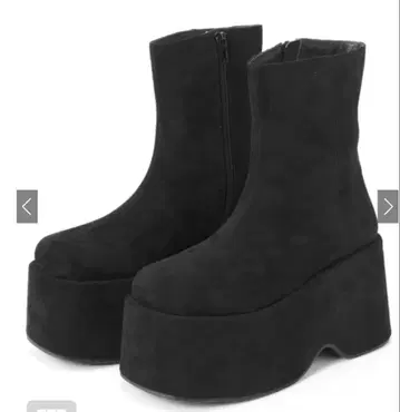 GRL 스웨이드 통굽 부츠 zr1140