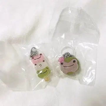 개구리 피클스 메지루시 액세서리 화과자