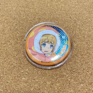 진격의 거인 거인중학교 캔뱃지 알민