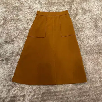 ROPE 브라운 A라인 스커트 38 사이즈