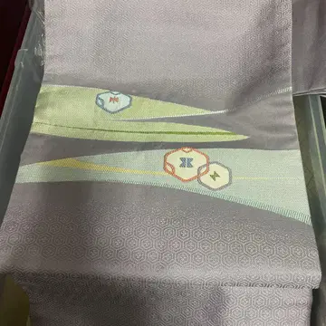 나고야 오비 라벤더색