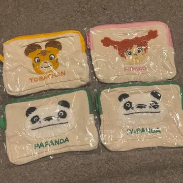 팬더코팬더 사가라 파우치 토라짱 미미코 파판다 4점 세트