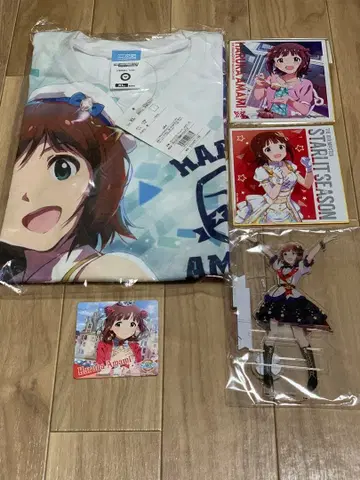 아이돌 마스터 아마미 하루카 굿즈 세트 (사진 3장 분)