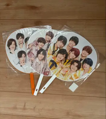 나니와단시 집합 부채 3장 세트