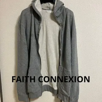 FAITH CONNEXION 후드티 오버 사이즈 그레이 XS