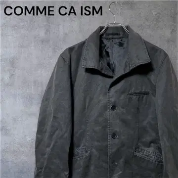 [ COMME CA ISM ] (L) / 남성용 코팅 자켓 블랙