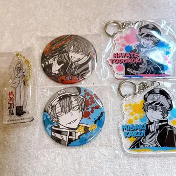 도원암귀 이즈미 사키 이치노세 시키 캔뱃지 아크릴 키링