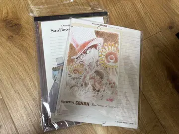 [ 명탐정 코난 불타는 해바라기 ] 메모장 & 레터 세트