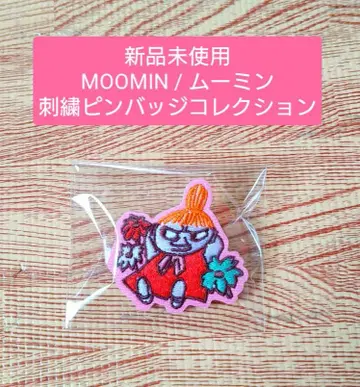 [ 미사용 새상품 ] MOOMIN / 자수 핀 배지 컬렉션