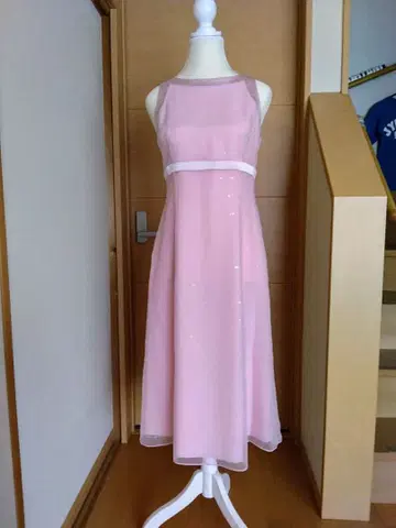 마리코 코우가 드레스 원피스 핑크 40