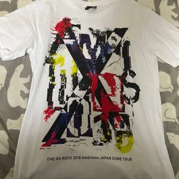 ONE OK ROCK 2018 Ambitions 티셔츠 L 사이즈
