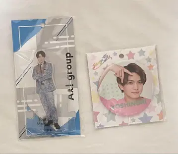 A! group 마사카도 요시노리 아크릴 스탠드 캔뱃지