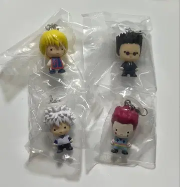 HUNTER x HUNTER 헌터헌터 메지루시 액세서리 4종 세트