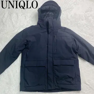 UNIQLO 하이브리드 다운 파카 네이비 XL (LL)