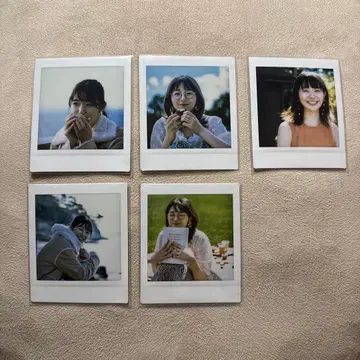 하세가와 카스미 스퀘어 폴라로이드 세트