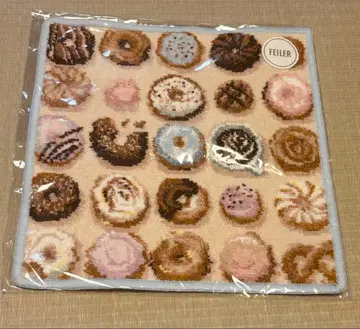 미사용 새상품 FEILER 페이러 손수건 모구모구 도넛