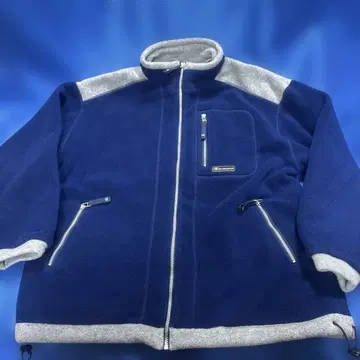 Champion 플리스 자켓 L 네이비