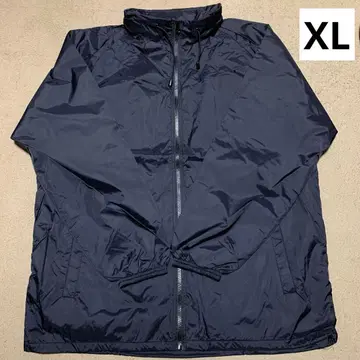 새상품 블랙 나일론 자켓 후드 부착 XL