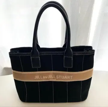 JILL by JILL STUART 밴딩 오브 토트 대 블랙