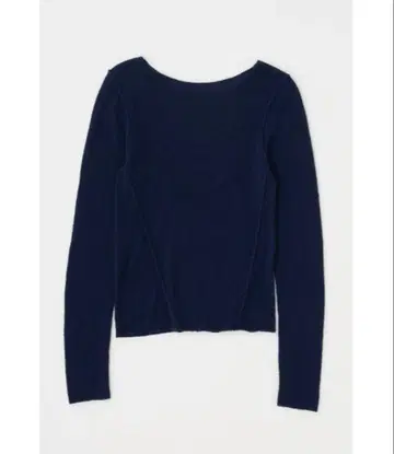 MOUSSY 니트 네이비