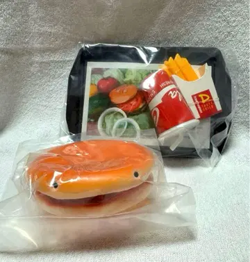 아마프로 식탁의 괴수 햄버거 소프트 비닐