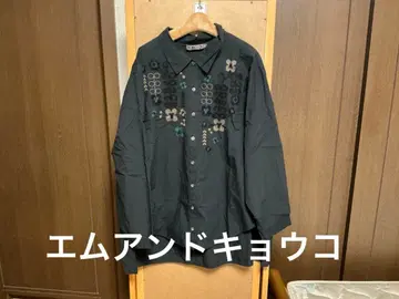 M.&KYOKO 사토 섬유 Sato-S2 자수 셔츠 일본제