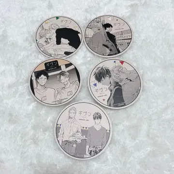 기븐 애니메이트 카페 코스터 5점