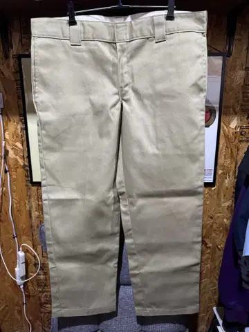 디키즈 873 워크 팬츠 베이지 36 x 30 슬림 스트레이트