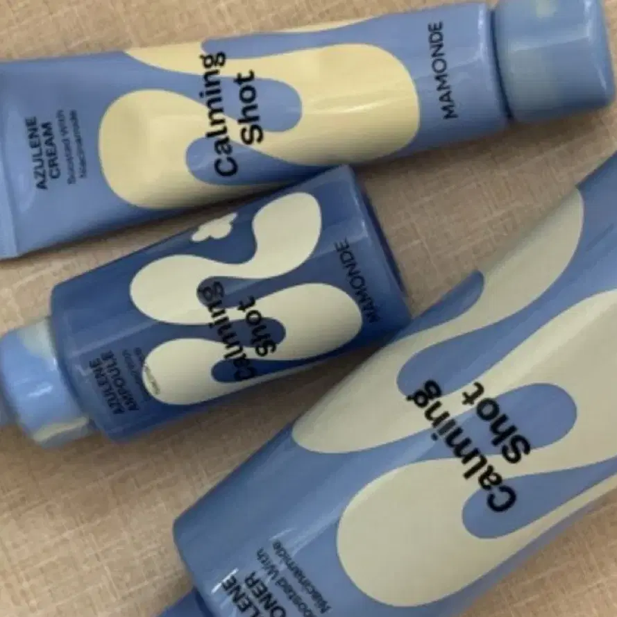 Mamonde Azulen Ampoule & Calming Shot Cream & Toner