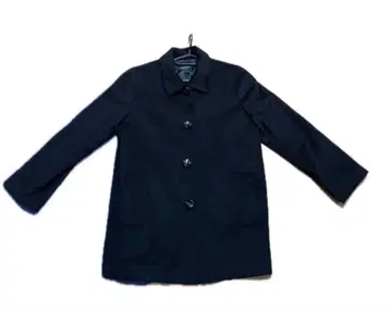 M 사이즈 여성용 블랙 스텐카라 코트