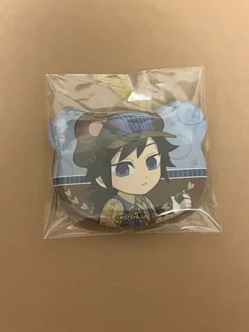 귀멸의 칼날 실로의 가을 축제 곰 모양 캔뱃지 토미오카 기유