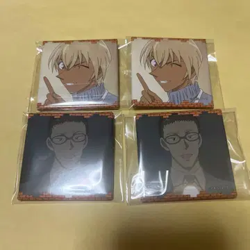 명탐정 코난 코난랜드 TD 메모리얼 캔뱃지 아무로 토오루 카자마