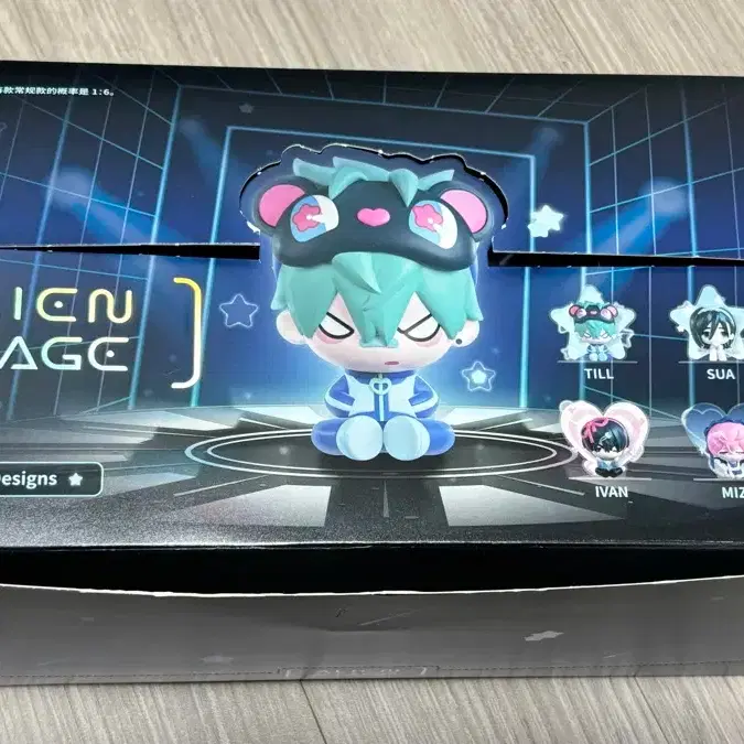 에이스테 피규어 세트 (포카, 박스 포함)