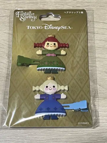 도쿄 디즈니 리조트 판타지 스프링스 안나 헤어 클립
