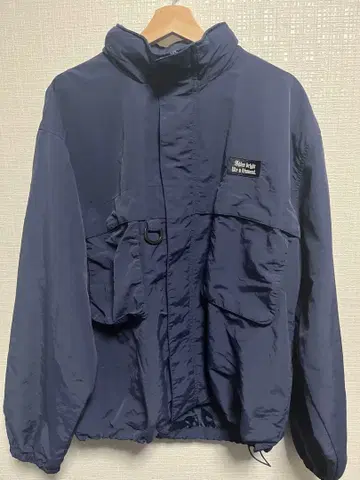 2way 멀티 포켓 나일론 자켓 네이비