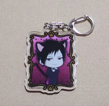 듀라라라 고양이 귀 버틀러 아크릴 키링 오리하라 이자야 eeo