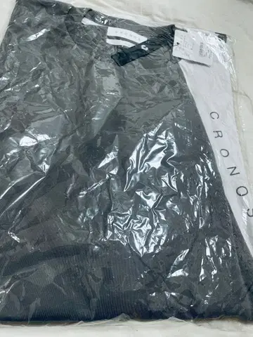 미사용 새상품 CRONOS T셔츠 그레이/화이트 XXL