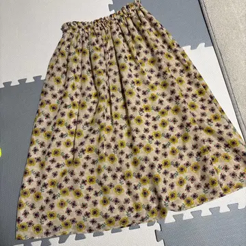 호코모모라 꽃무늬 스커트 40