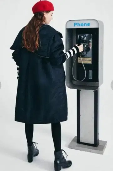 투 비. 바이 아그네스.비 보이즈 밀리터리 롱 코트