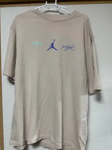 Jordan T셔츠 베이지